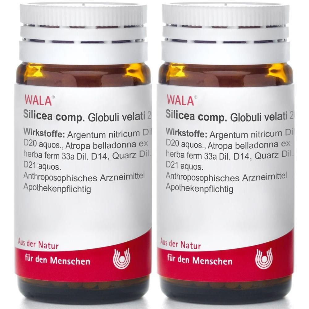 Silicea COMP.Globuli 2x 2x20 g Globuli