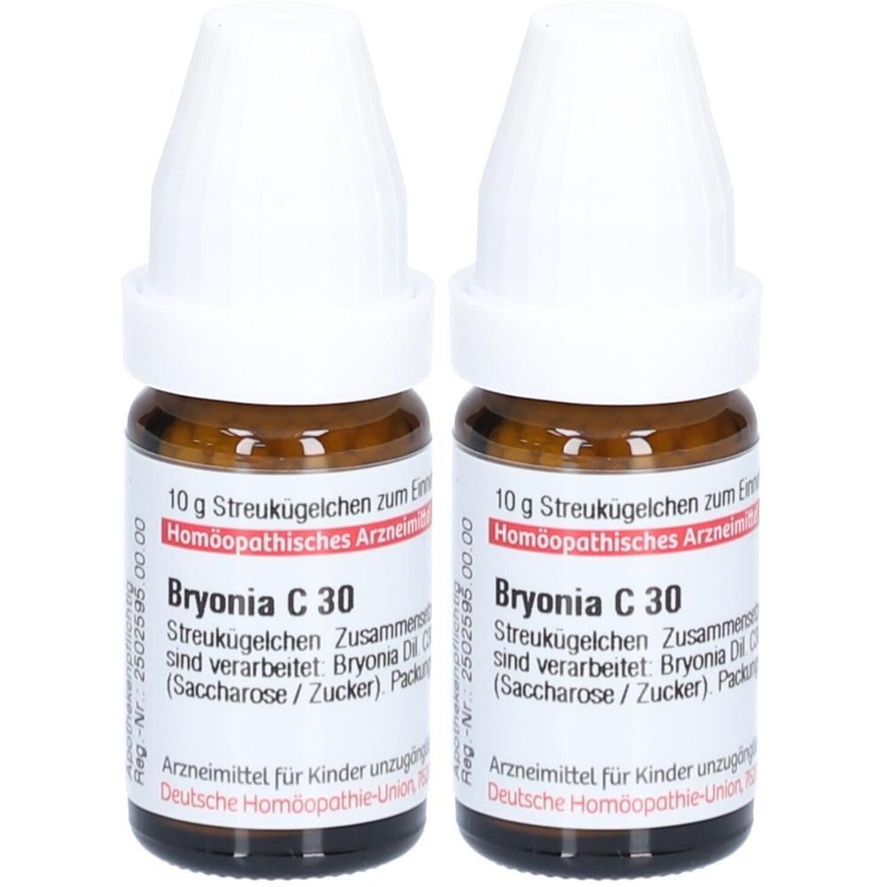 Bryonia C 30 Globuli 2x 2x10 g