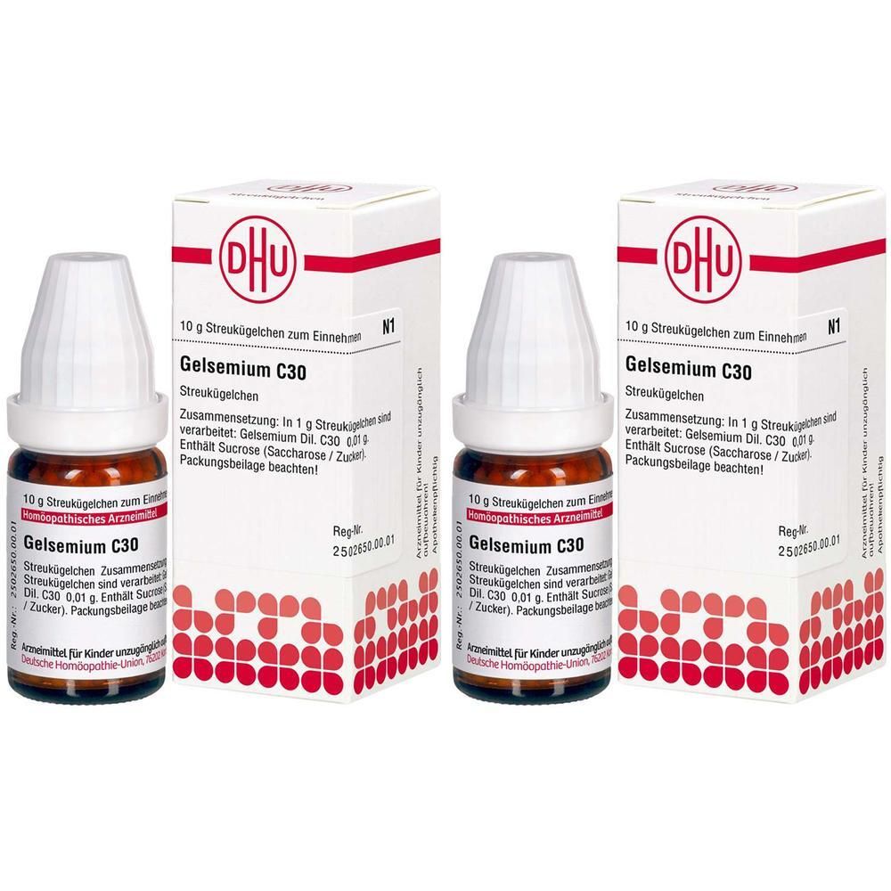 Gelsemium C 30 Globuli 2x 2x10 g