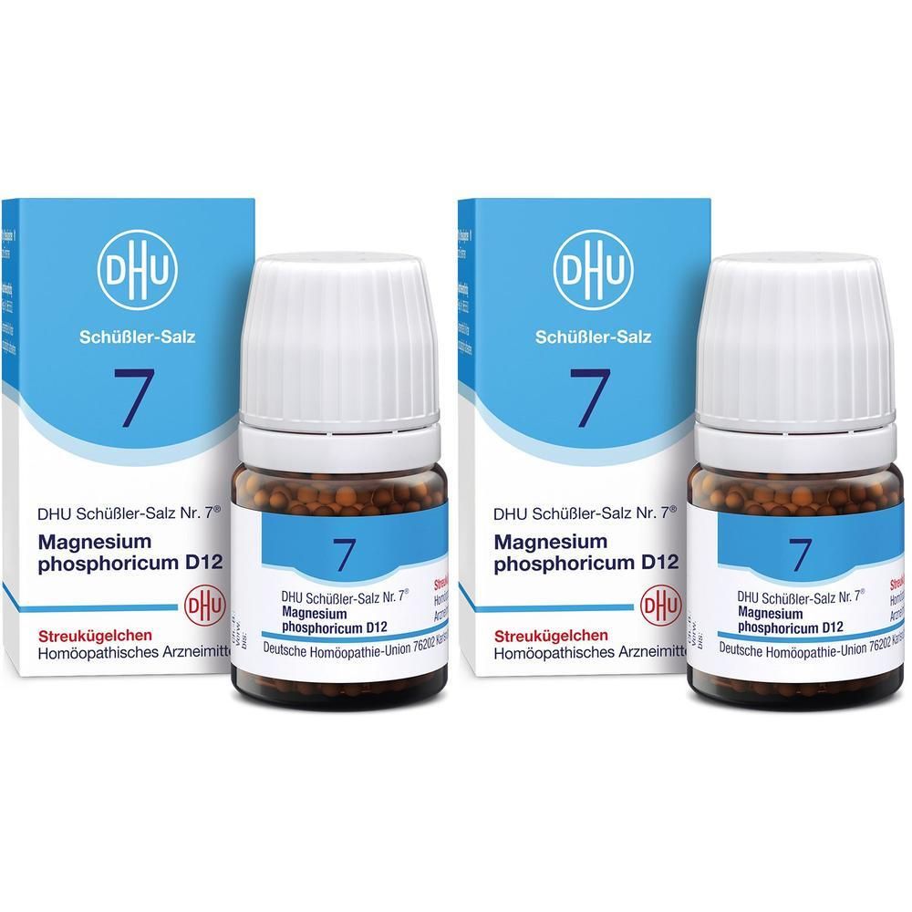 Biochemie DHU 7 Magnesium phosphoricum D 12 Glob. 2x 2x10 g Globuli