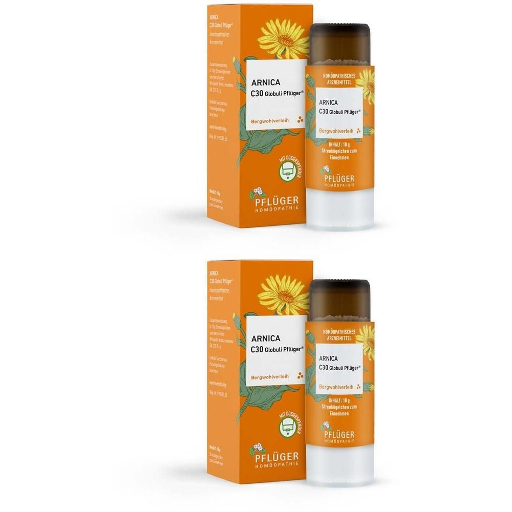 Arnica C 30 Globuli Pflüger Dosierspender 2x 2x10 g