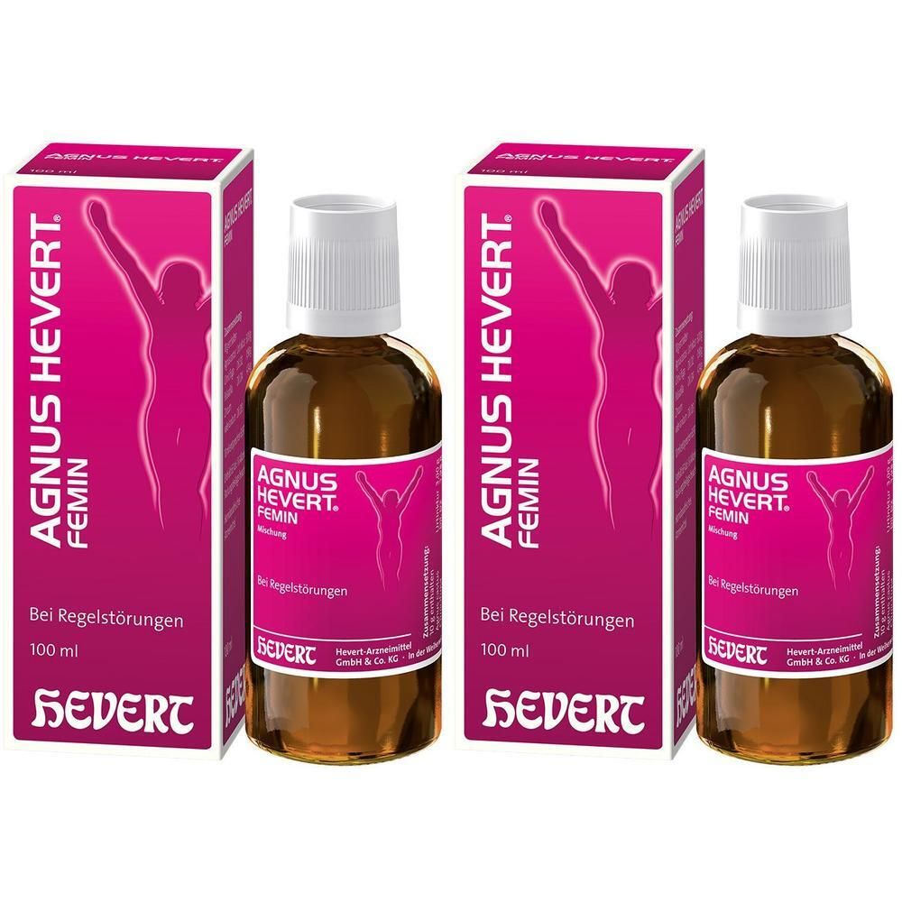 Agnus Hevert Femin Tropfen 2x 2x100 ml
