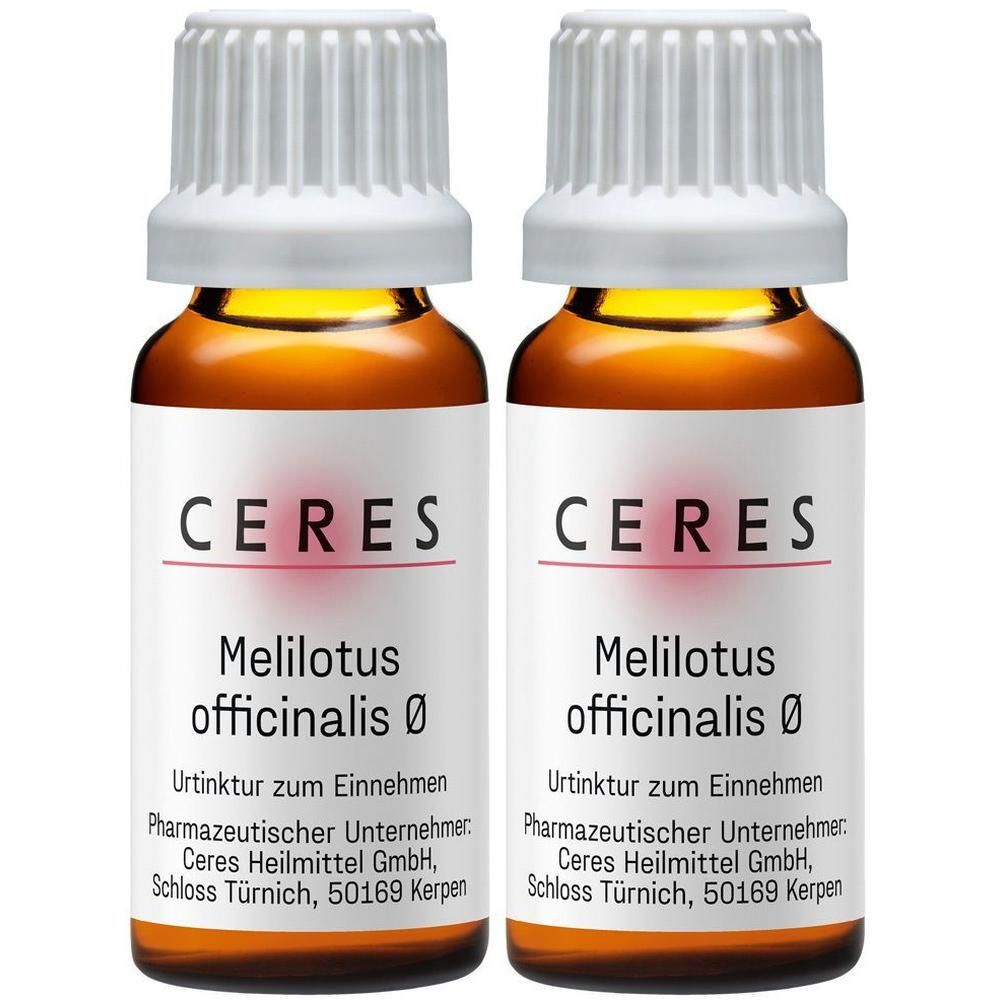 Ceres Melilotus officinalis Urtinktur 2x 2x20 ml Tropfen