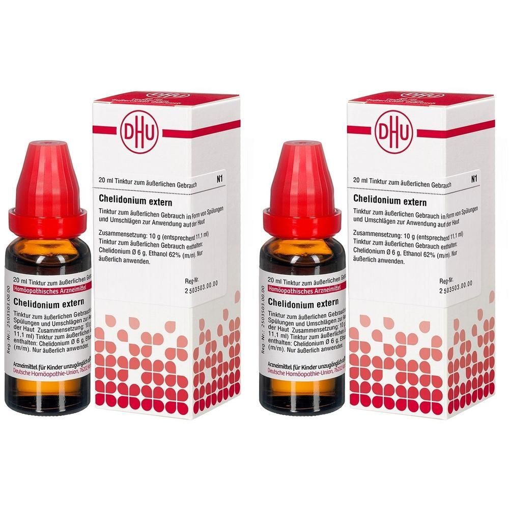 Chelidonium Extern 2x 2x20 ml Extrakt