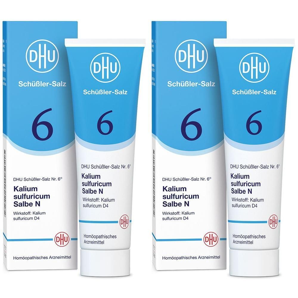 Biochemie DHU 6 Kalium sulfuricum N D 4 Salbe 2x 2x50 g