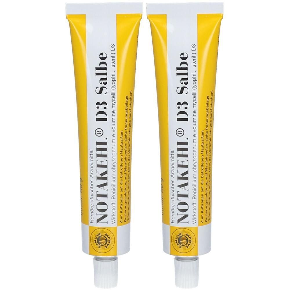 Notakehl D 3 Salbe 2x 2x30 g