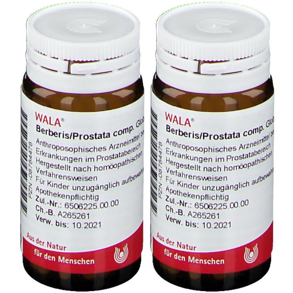 Berberis/Prostata comp.Globuli 2x 2x20 g Globuli