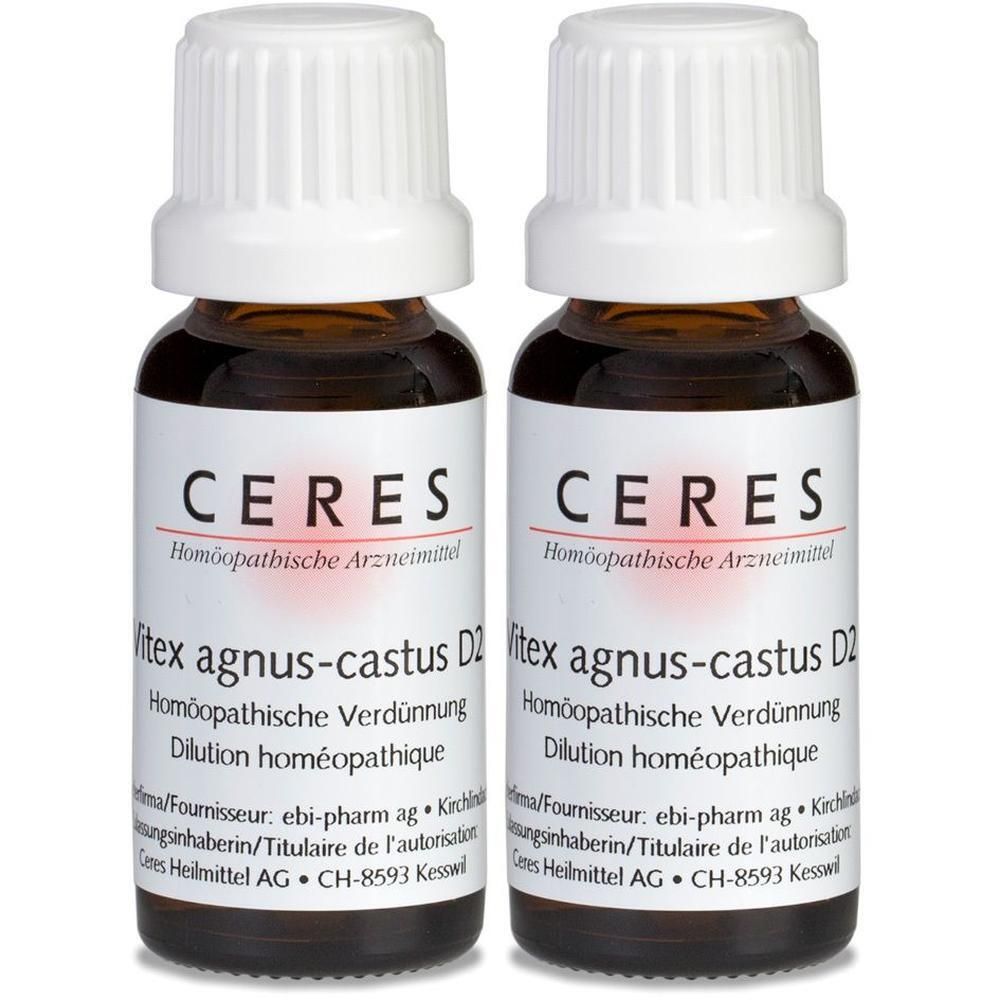 Ceres Vitex Agnus castus D 2 Dilution 2x 2x20 ml