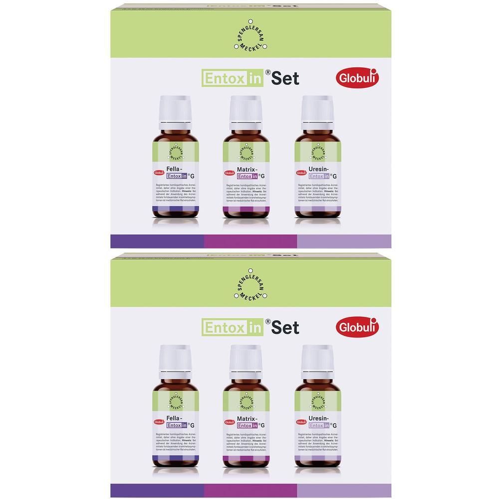 Entoxin Set G Globuli 2x 2x3x10 g