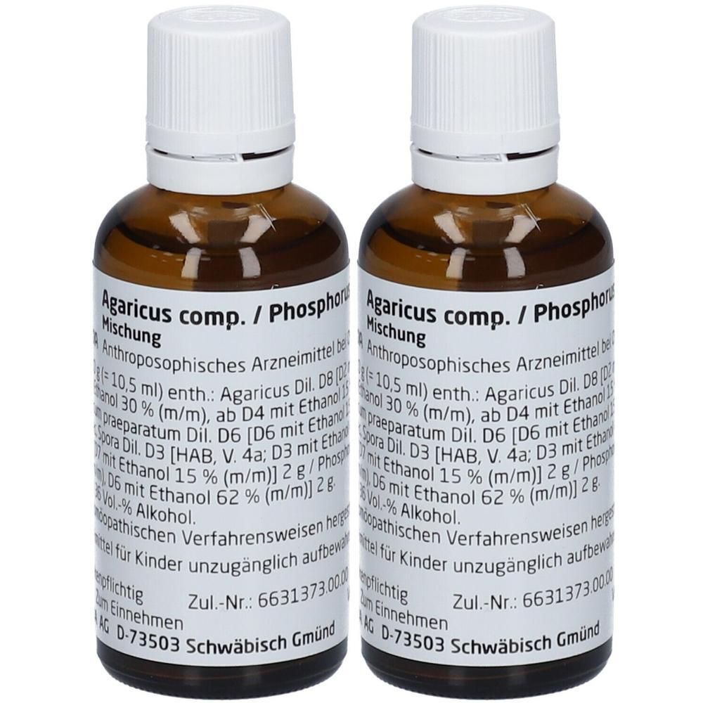 Agaricus COMP./Phosphorus Mischung 2x 2x50 ml