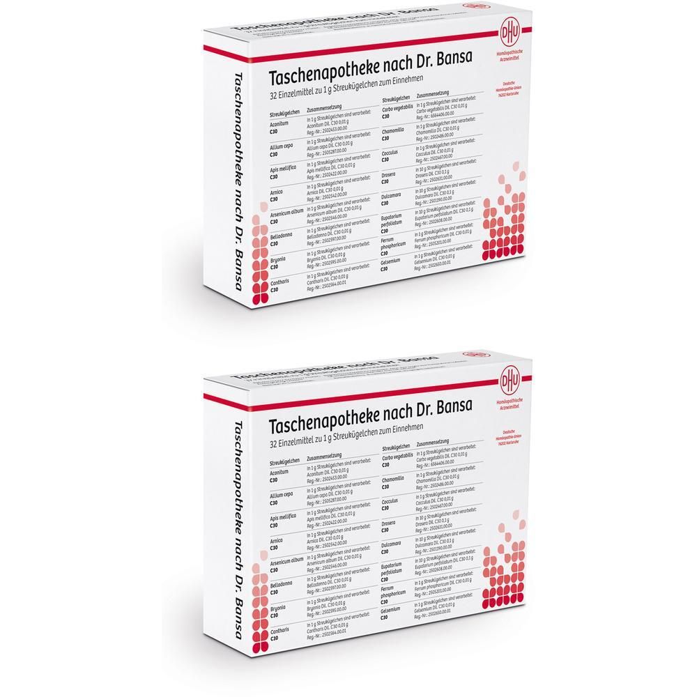 DHU Taschenapotheke Dr.Bansa 2x 2x1 St Kombipackung