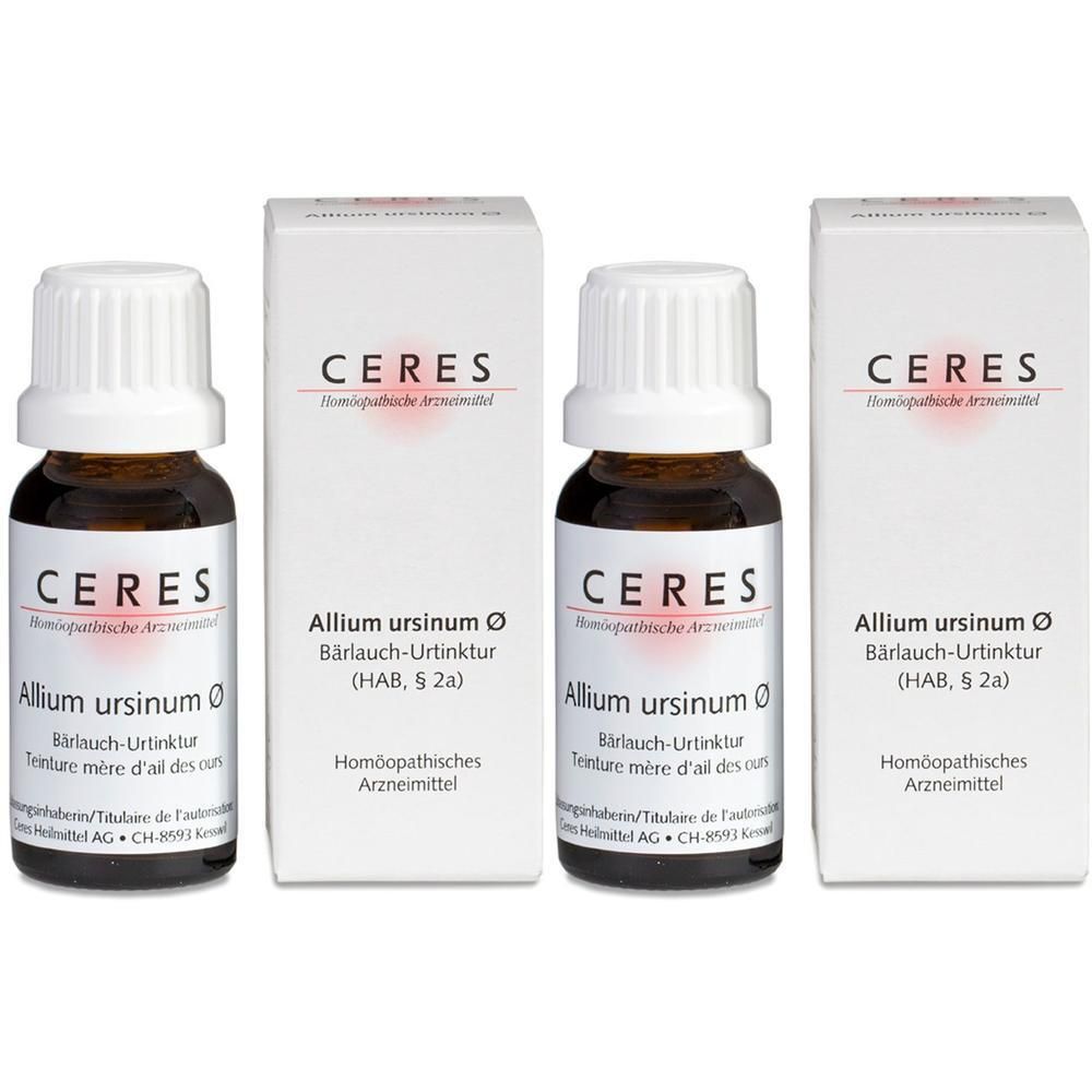 Ceres Allium ursinum Urtinktur 2x 2x20 ml Tropfen