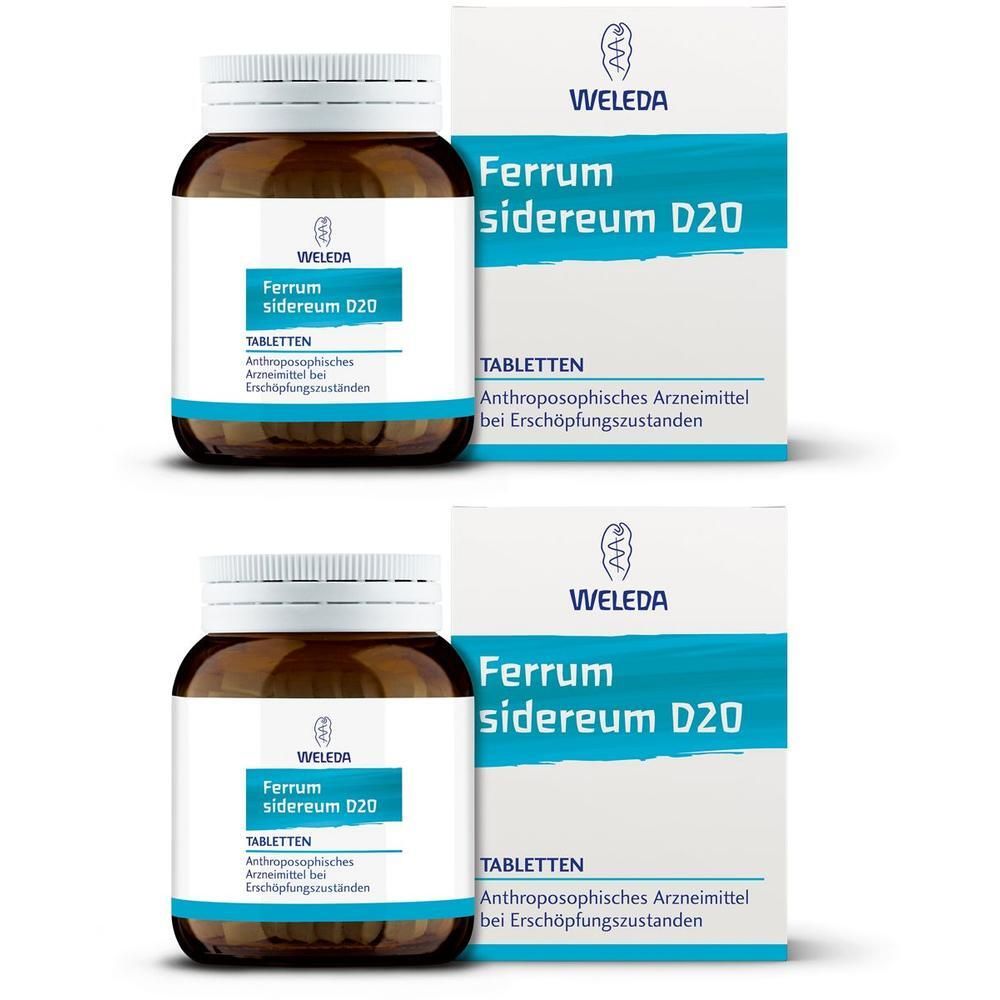 Ferrum Sidereum D 20 Tabletten 2x 2x80 St