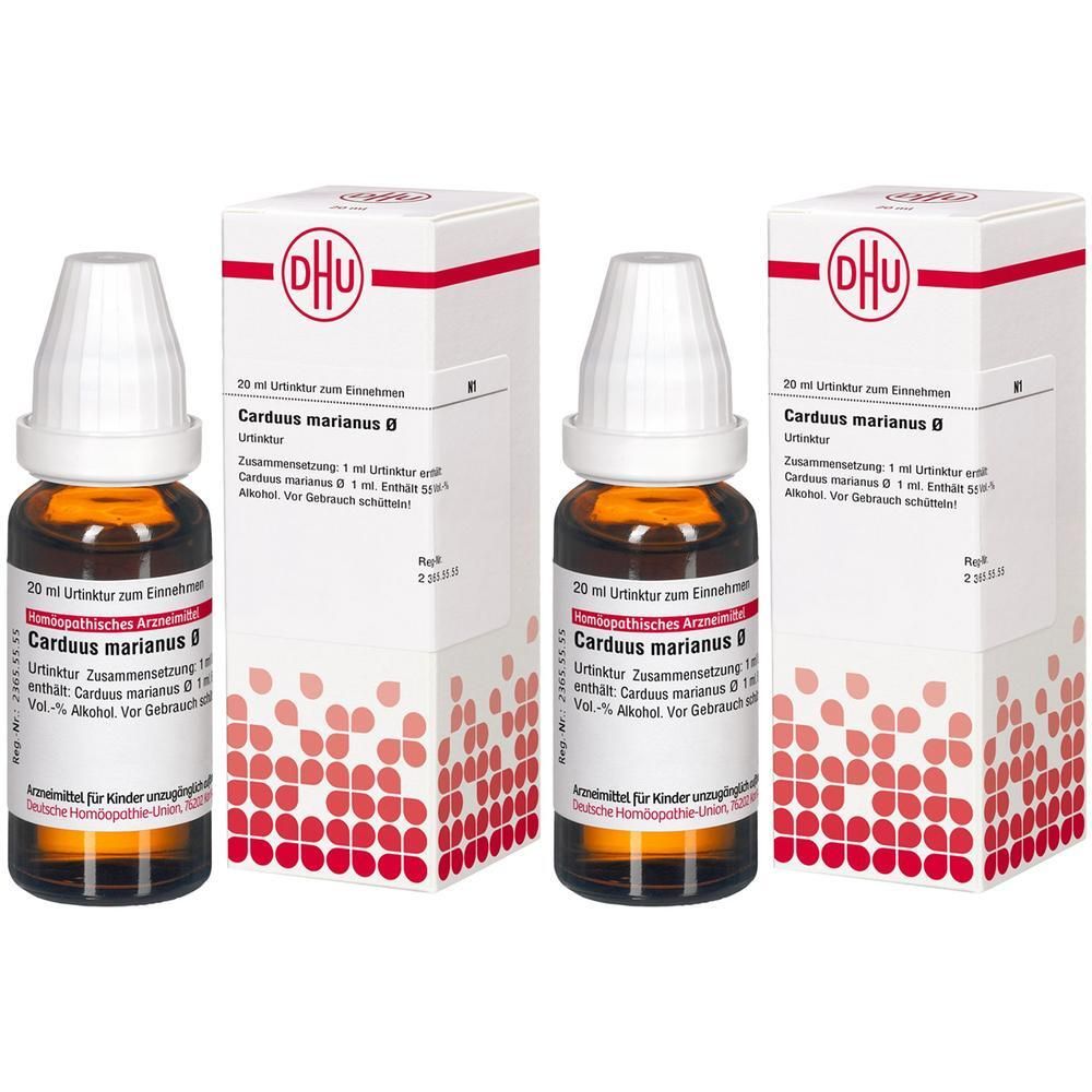 Carduus Marianus Urtinktur 2x 2x20 ml Dilution
