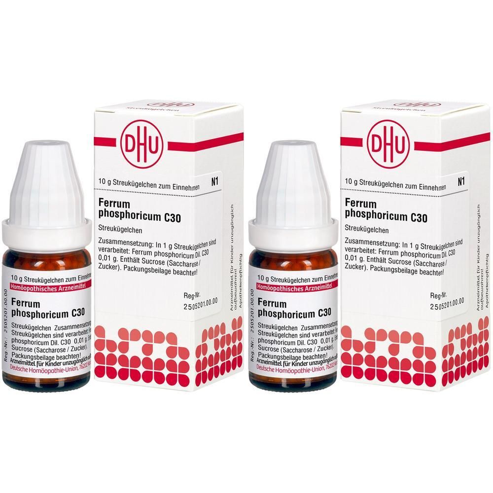 Ferrum Phosphoricum C 30 Globuli 2x 2x10 g