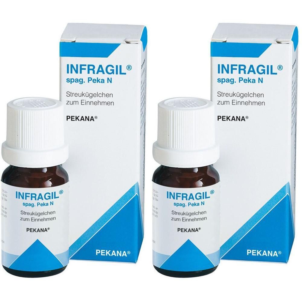 Infragil spag.Peka N Globuli 2x 2x10 g