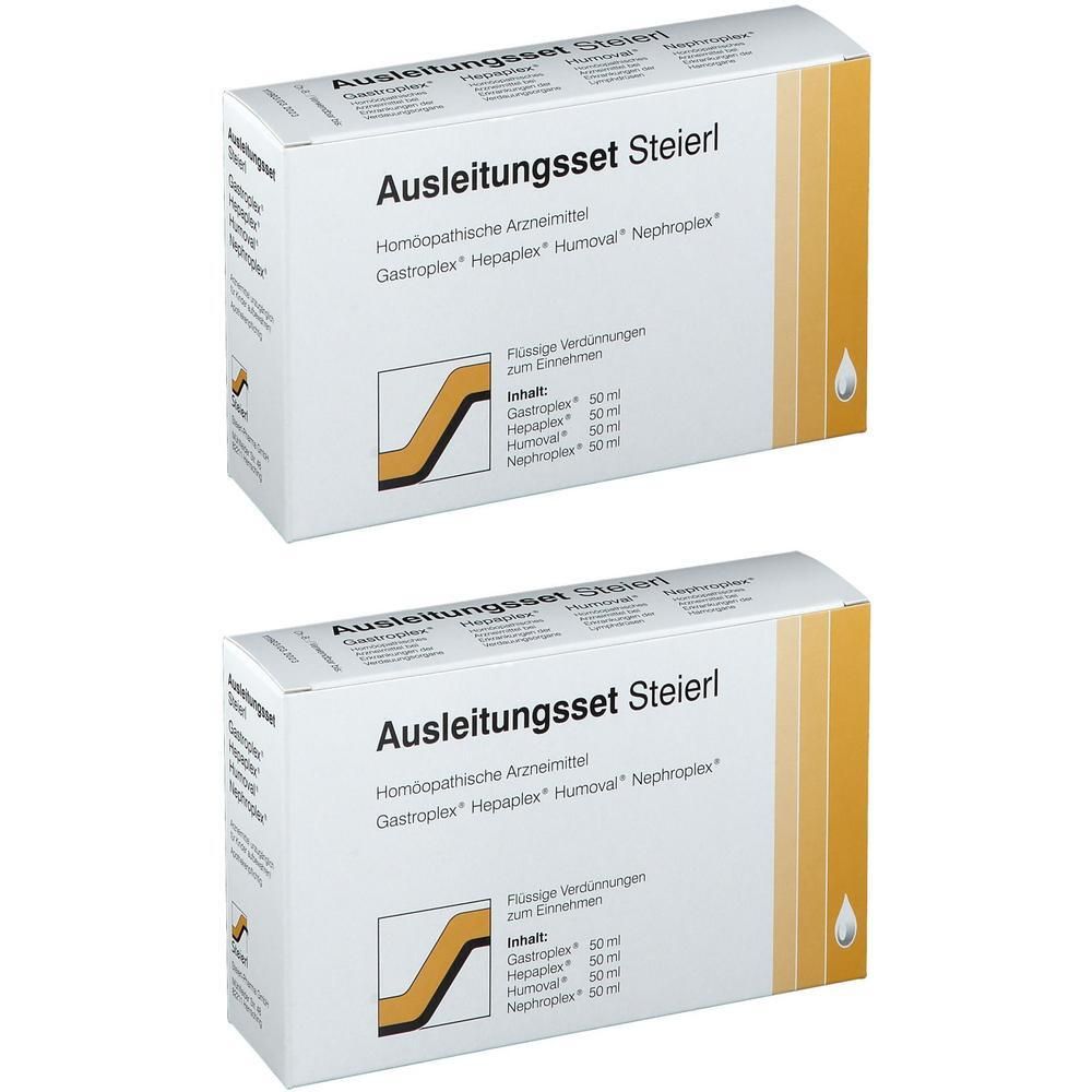 Ausleitungsset Steierl Tropfen 2x 2x4x50 ml