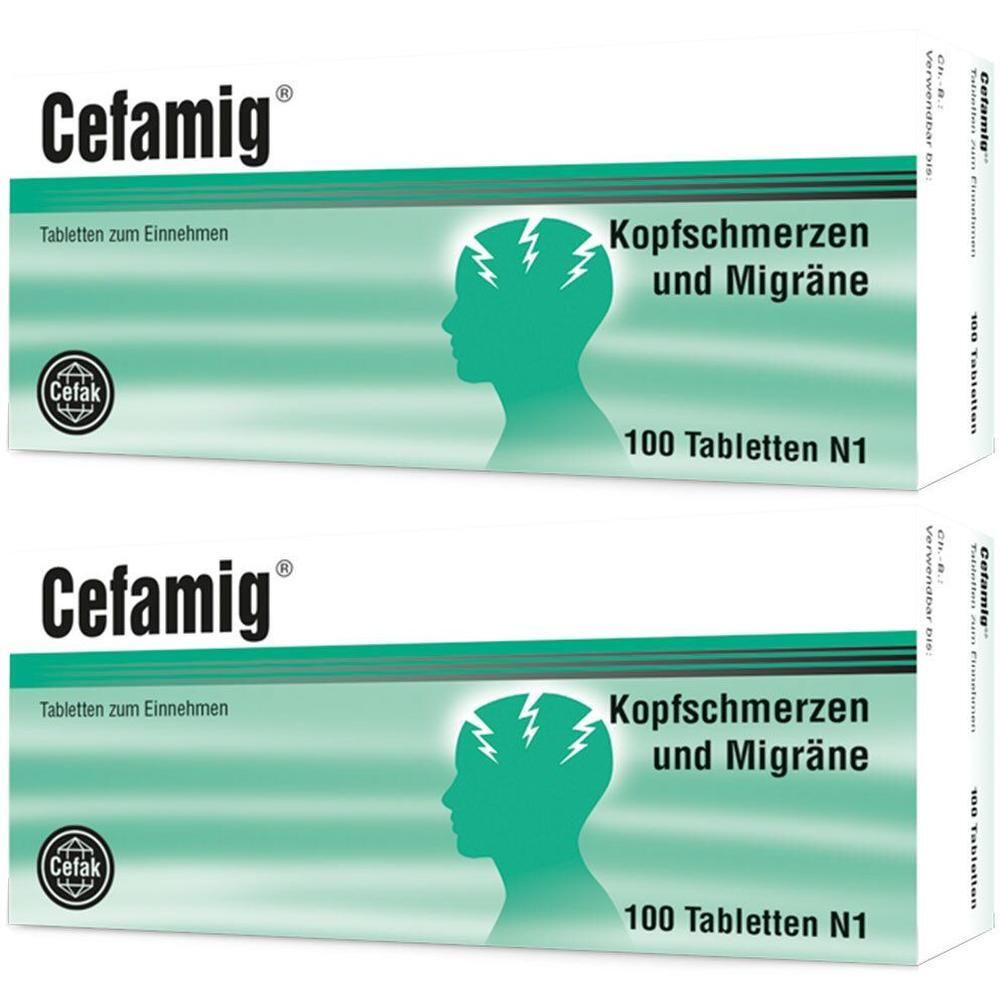 Cefamig Tabletten 2x 2x100 St