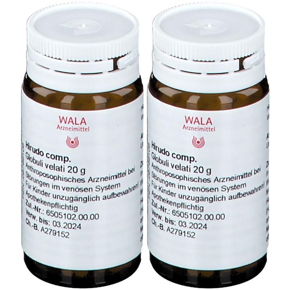 Hirudo COMP.Globuli 2x 2x20 g Globuli