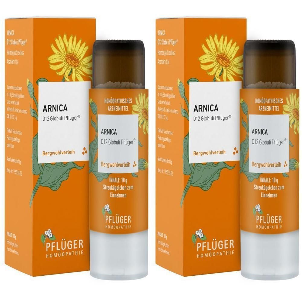 Arnica D 12 Globuli Pflüger Dosierspender 2x 2x10 g