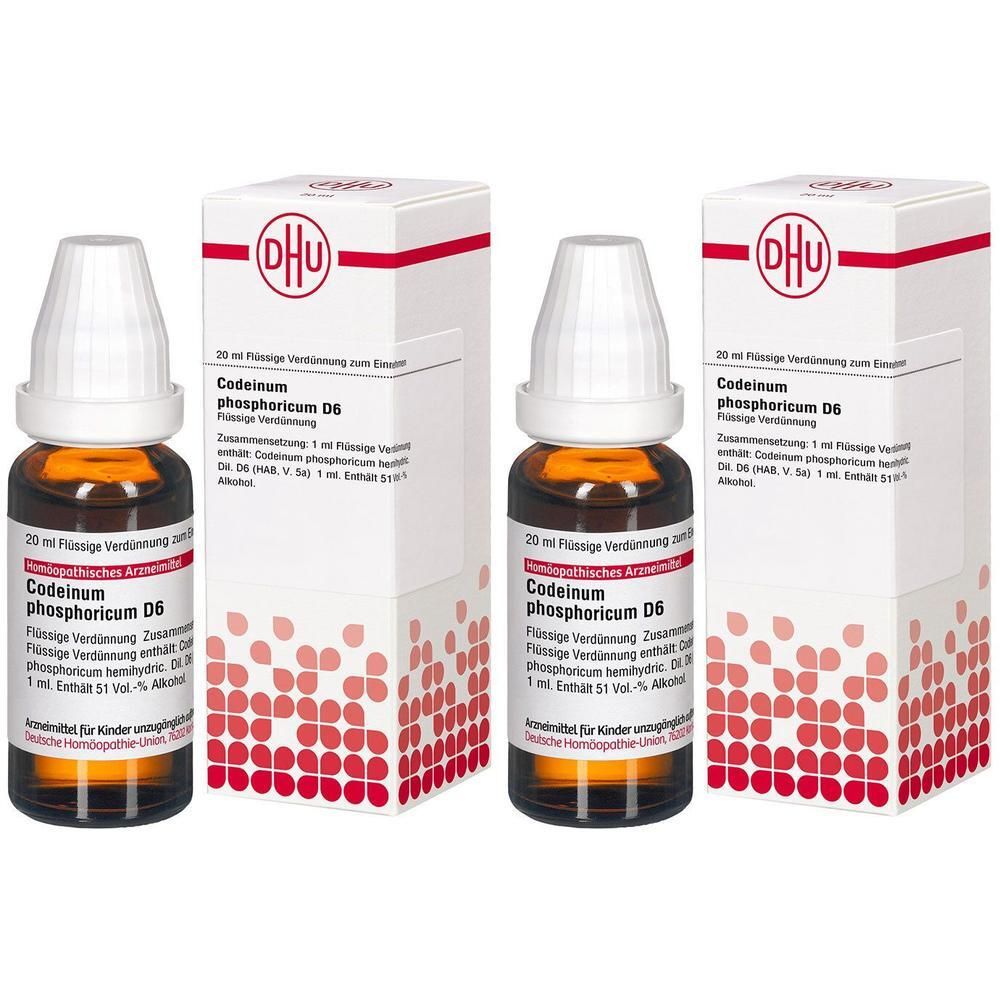 Codeinum Phosphoricum D 6 Dilution 2x 2x20 ml