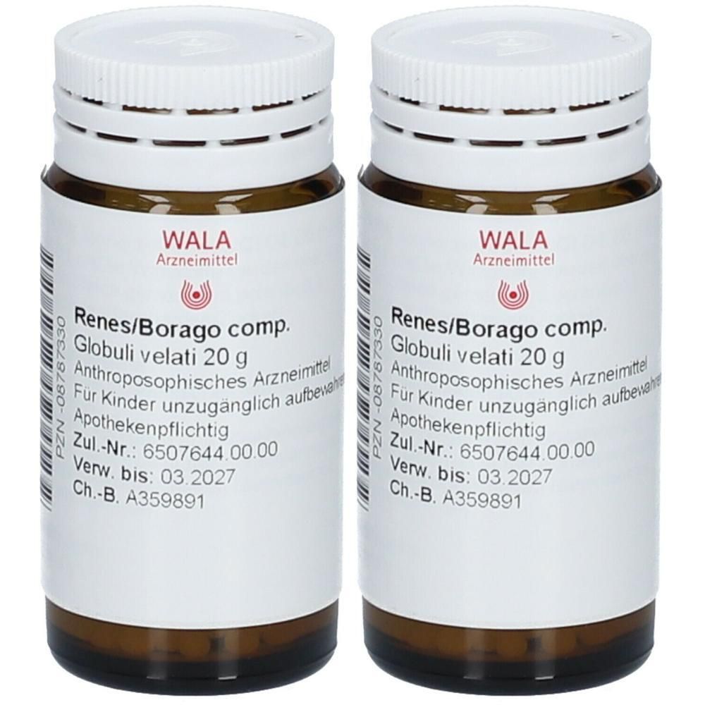 Renes/Borago comp.Globuli 2x 2x20 g Globuli