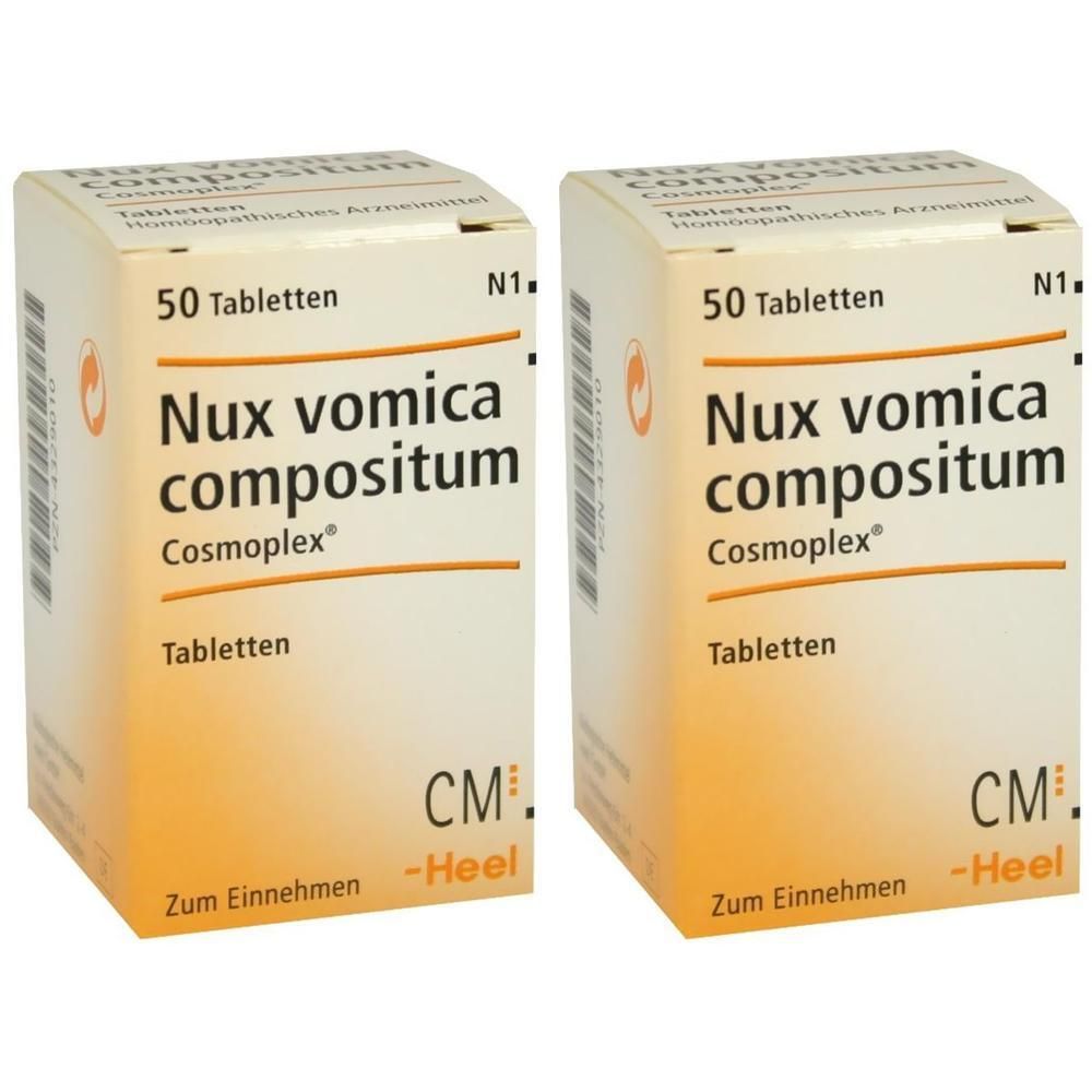 NUX Vomica Compositum Cosmoplex Tabletten 2x 2x50 St
