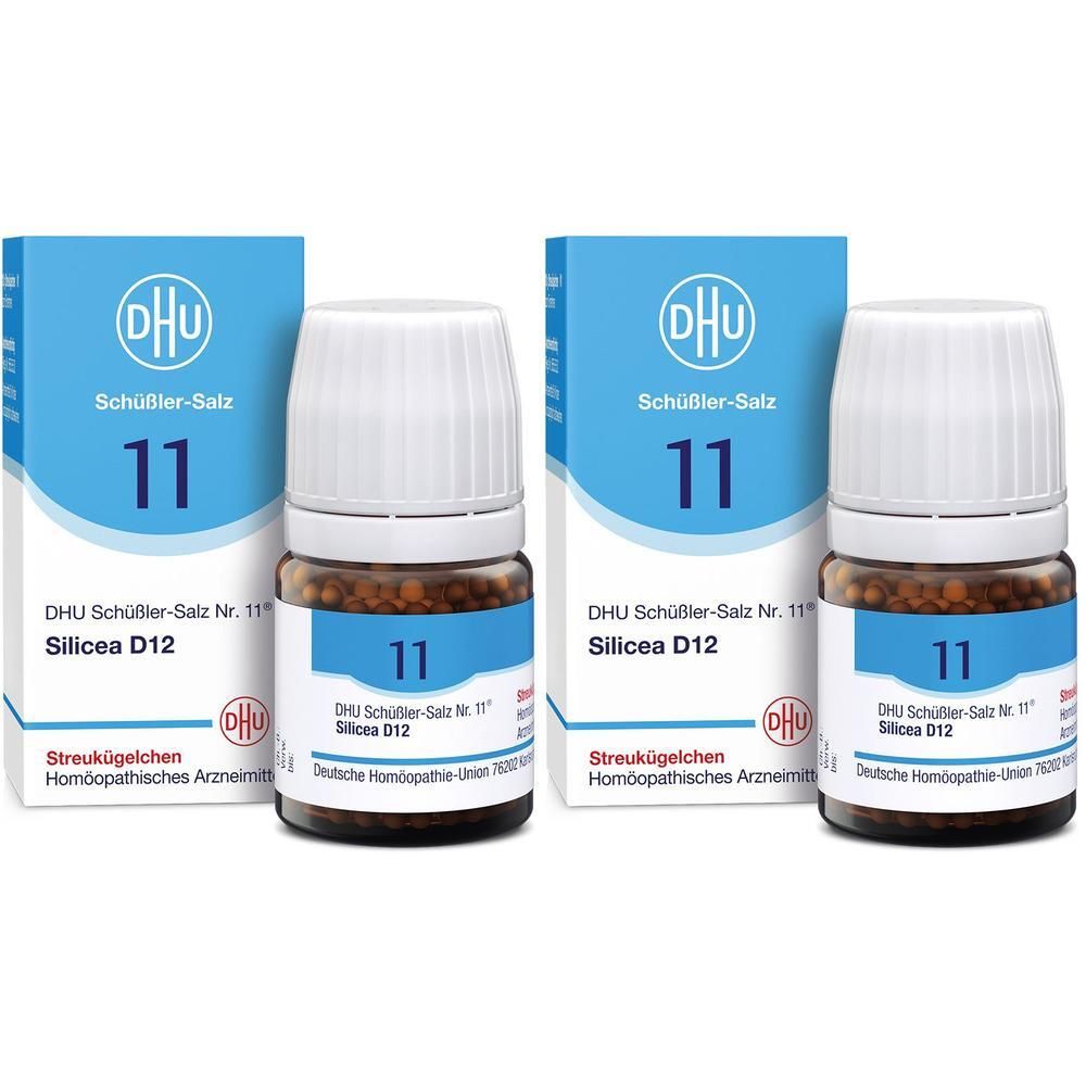 Biochemie DHU 11 Silicea D 12 Globuli 2x 2x10 g