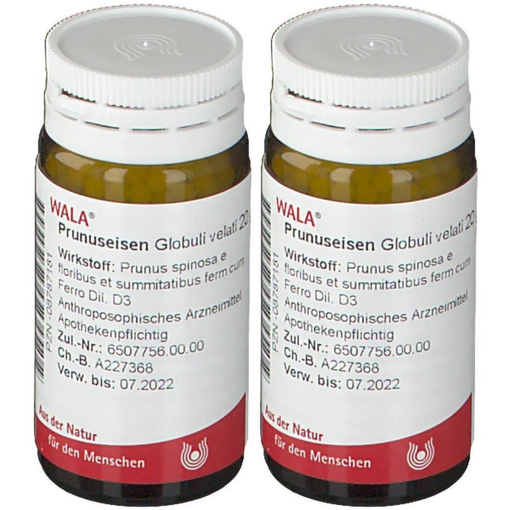 Prunuseisen Globuli 2x 2x20 g