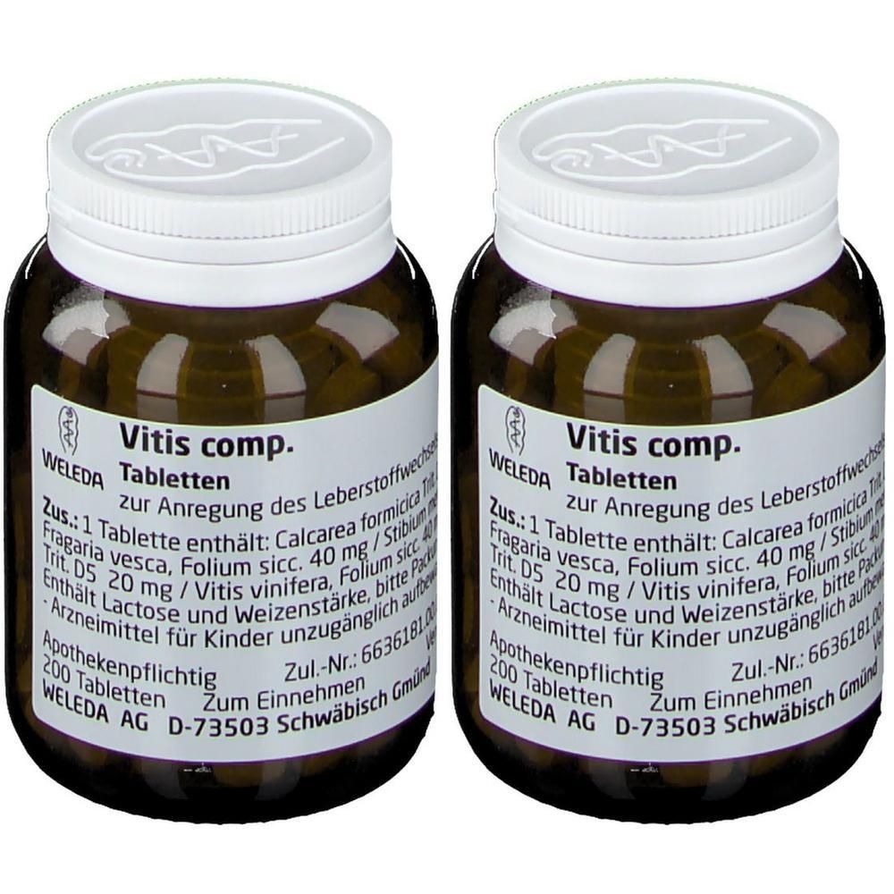 Vitis comp.Tabletten 2x 2x200 St Tabletten