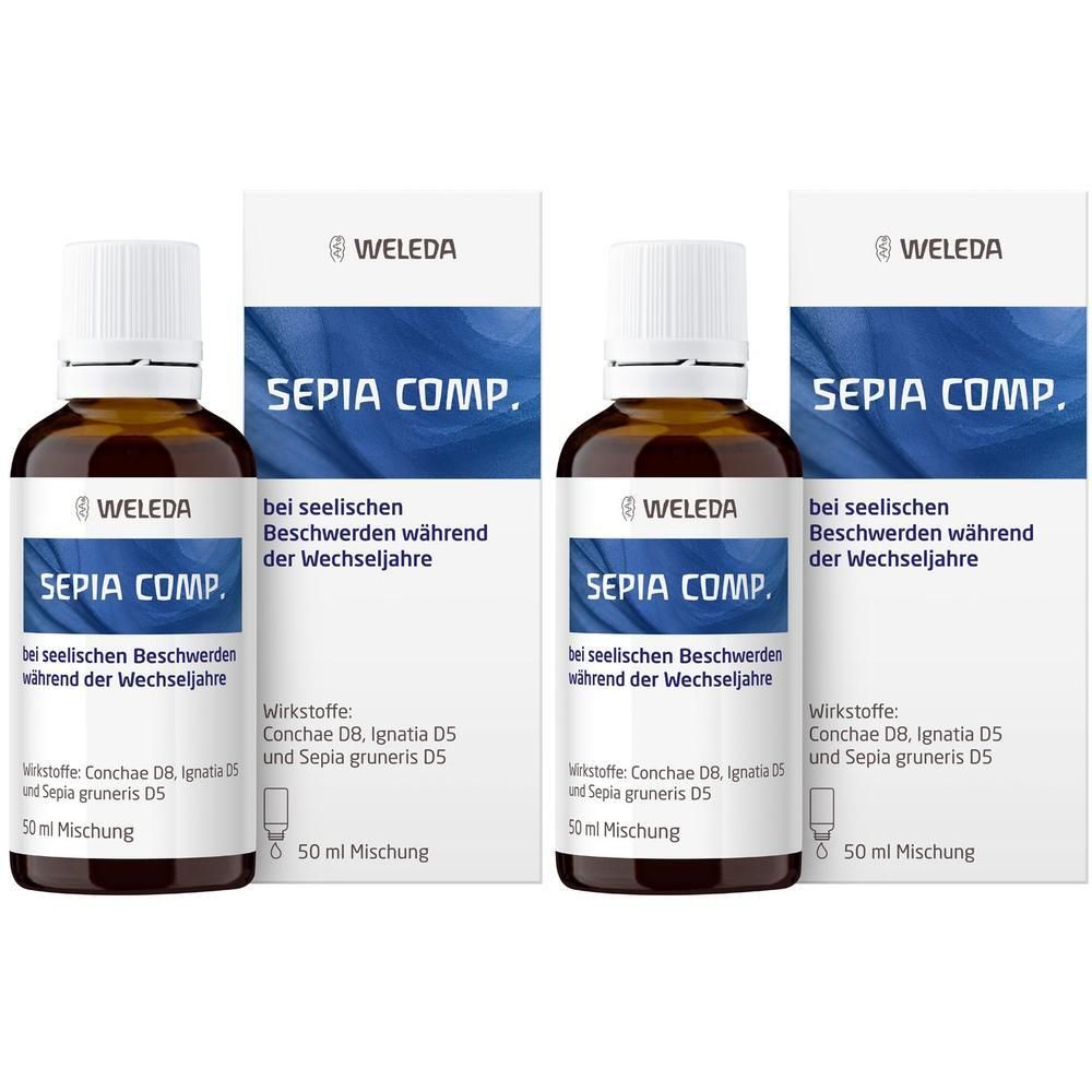 Sepia COMP.Mischung 2x 2x50 ml Mischung