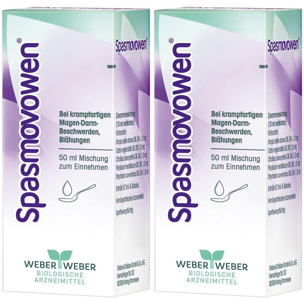 Spasmovowen Mischung 2x 2x50 ml