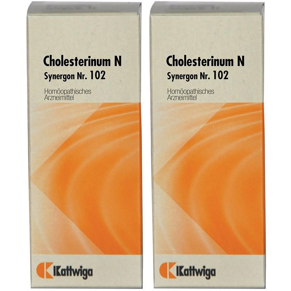 Synergon Komplex 102 Cholesterinum N Tropfen 2x 2x50 ml