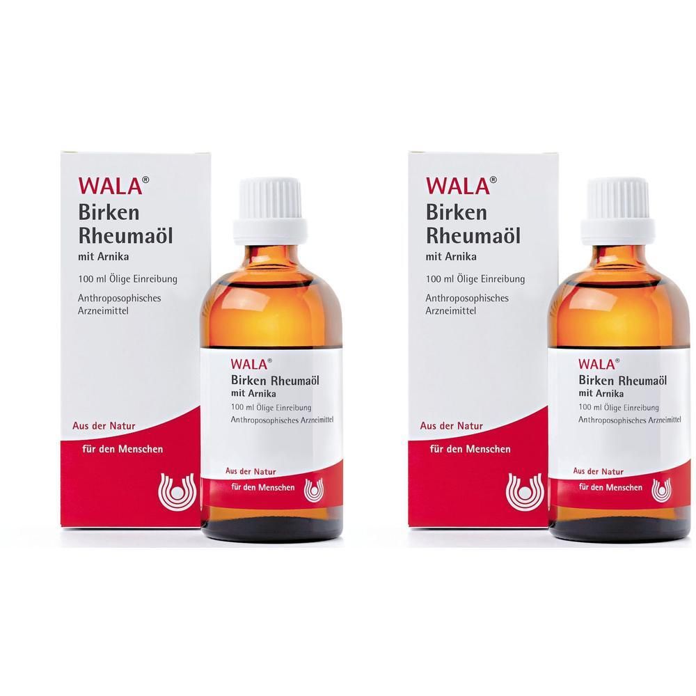 Birken Rheumaöl mit Arnika 2x 2x100 ml Öl