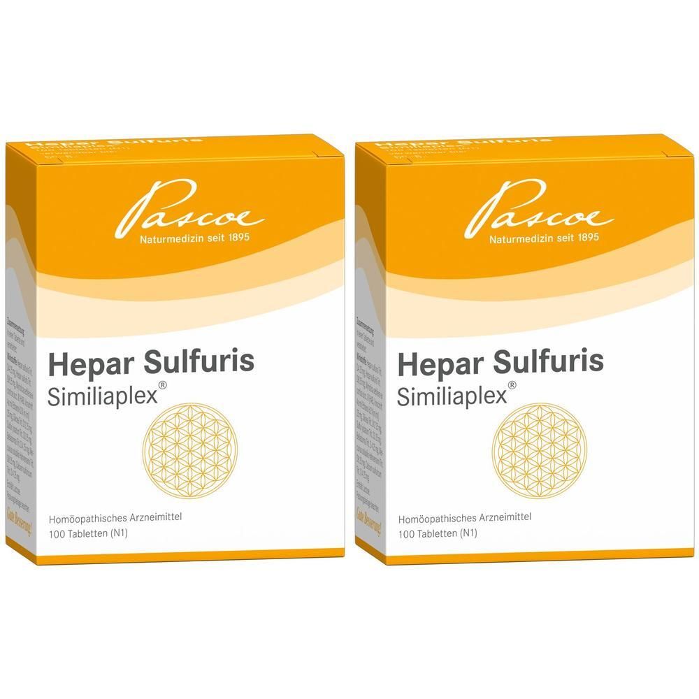 Hepar Sulfuris Similiaplex Tabletten 2x 2x100 St
