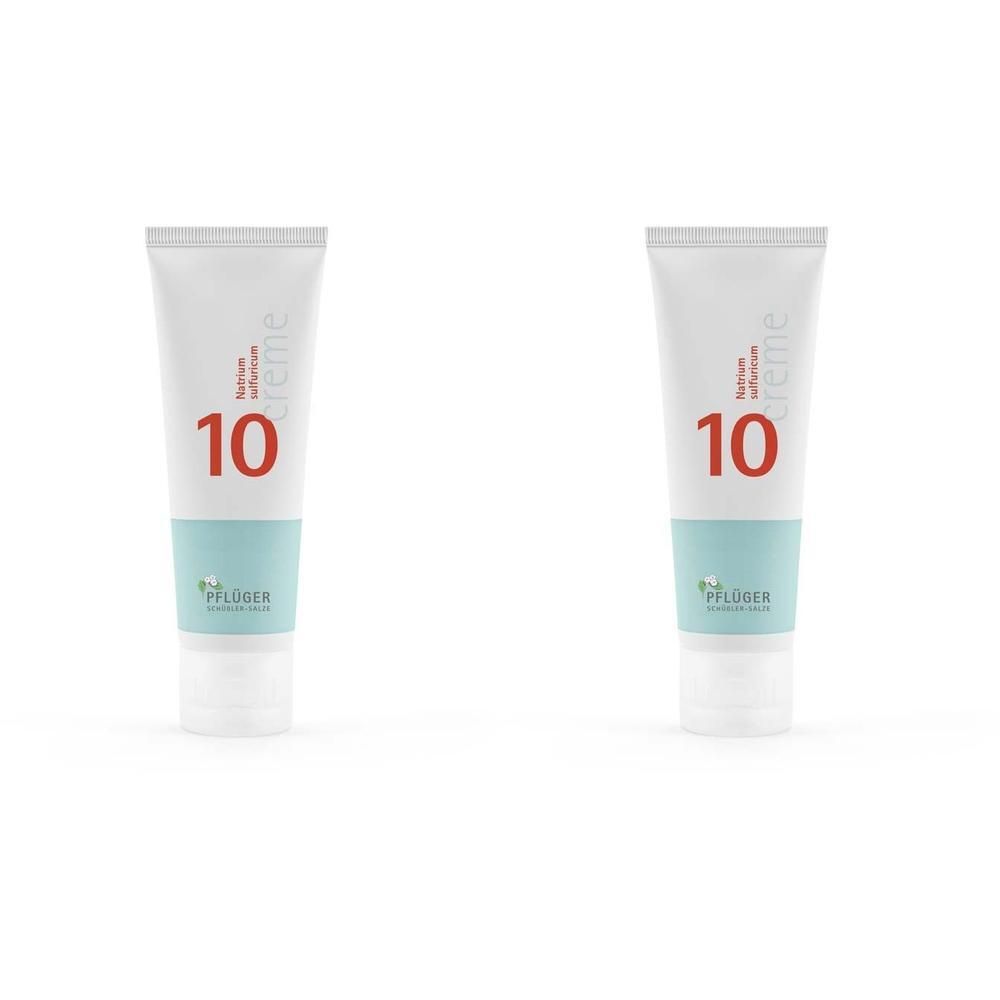 Biochemie Pflüger 10 Natrium sulfuricum Creme 2x 2x75 g