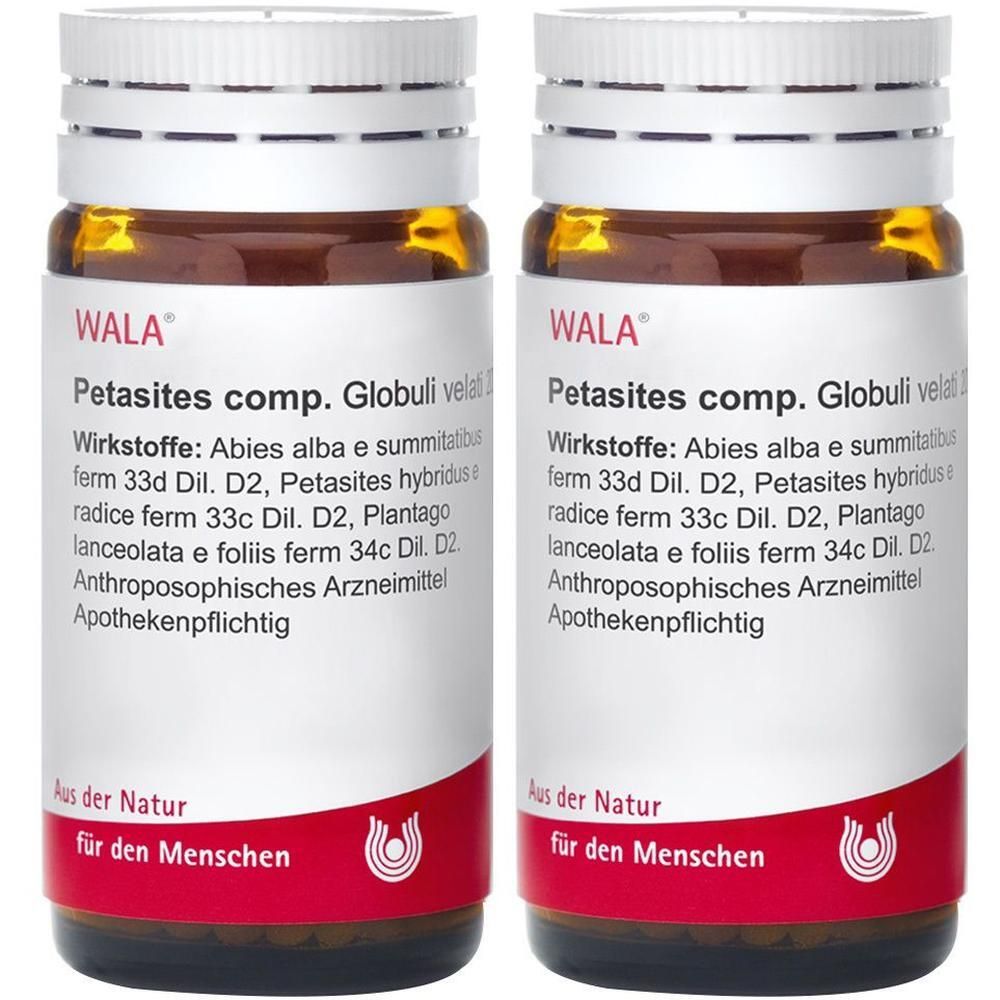 Petasites comp.Globuli 2x 2x20 g Globuli