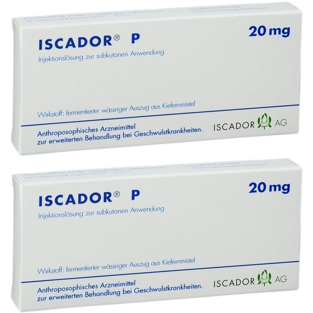 Iscador P 20 mg Injektionslösung 2x 2x7x1 ml
