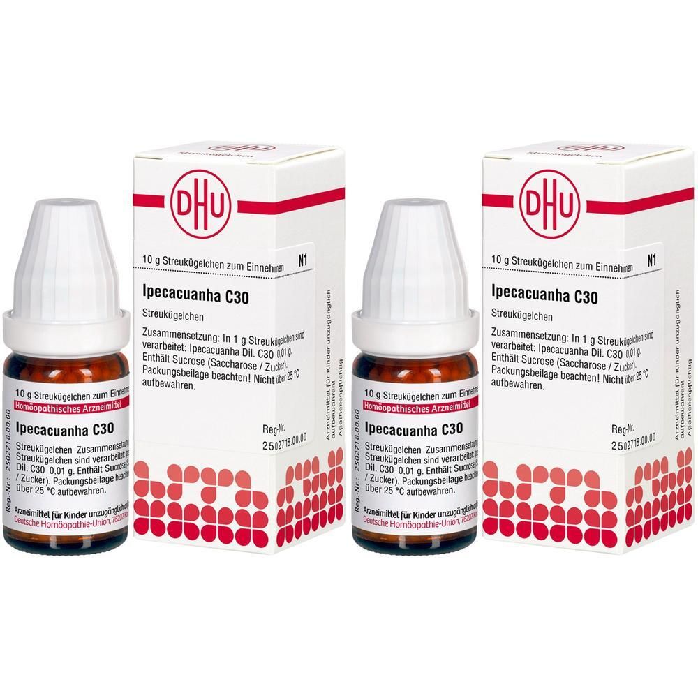 Ipecacuanha C 30 Globuli 2x 2x10 g