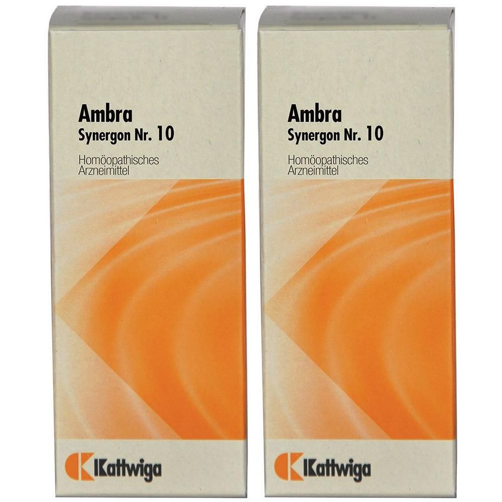 Synergon Komplex 10 Ambra Tropfen 2x 2x50 ml