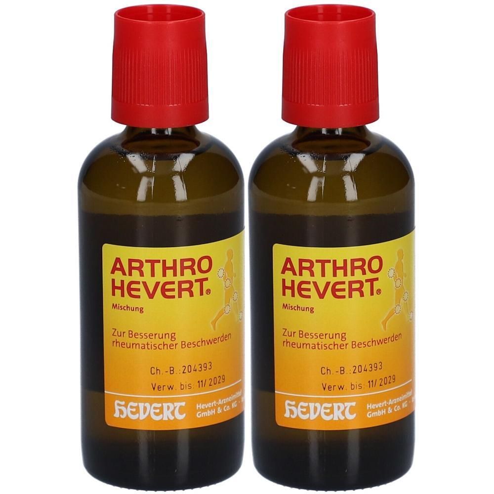 Arthro Hevert Tropfen 2x 2x100 ml