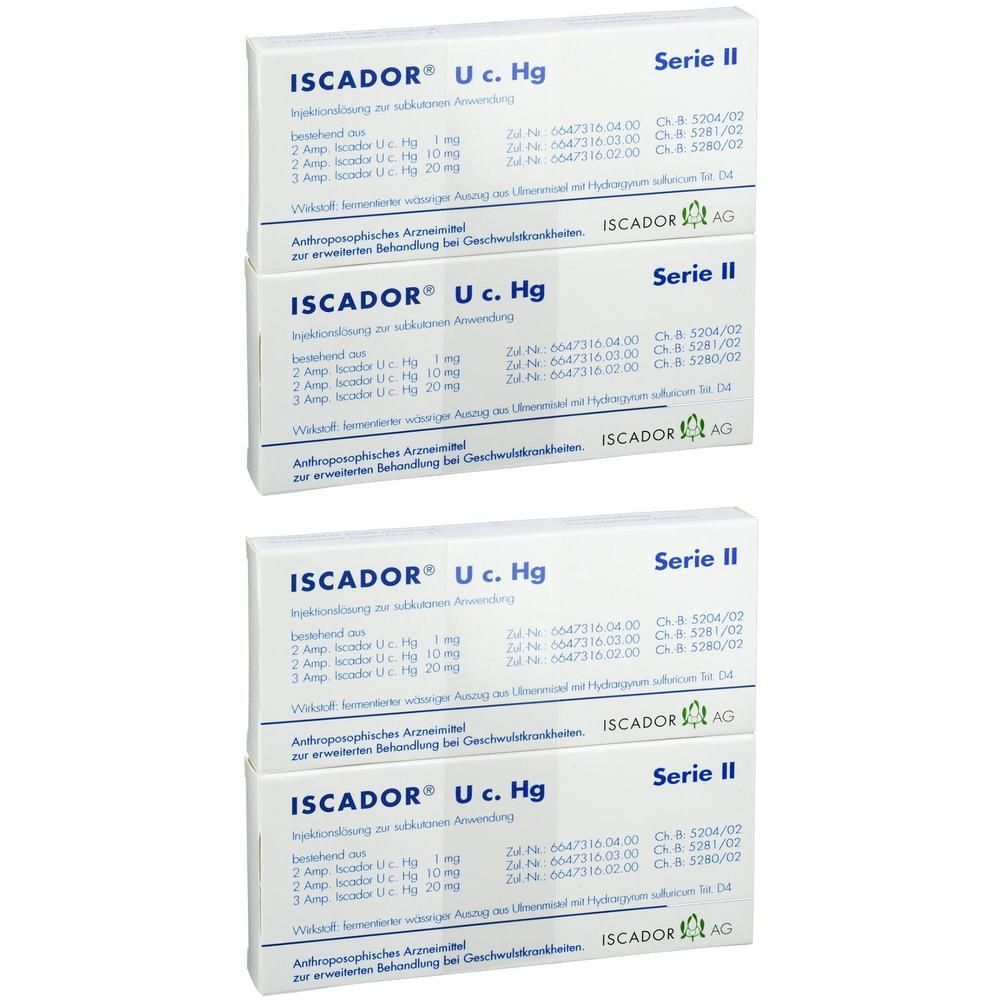 Iscador U c.Hg Serie II Injektionslösung 2x 2x14x1 ml