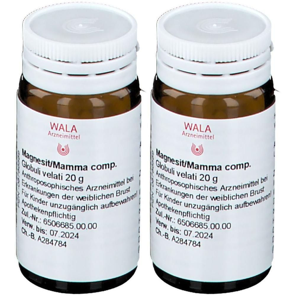 Magnesit/Mamma comp.Globuli 2x 2x20 g Globuli