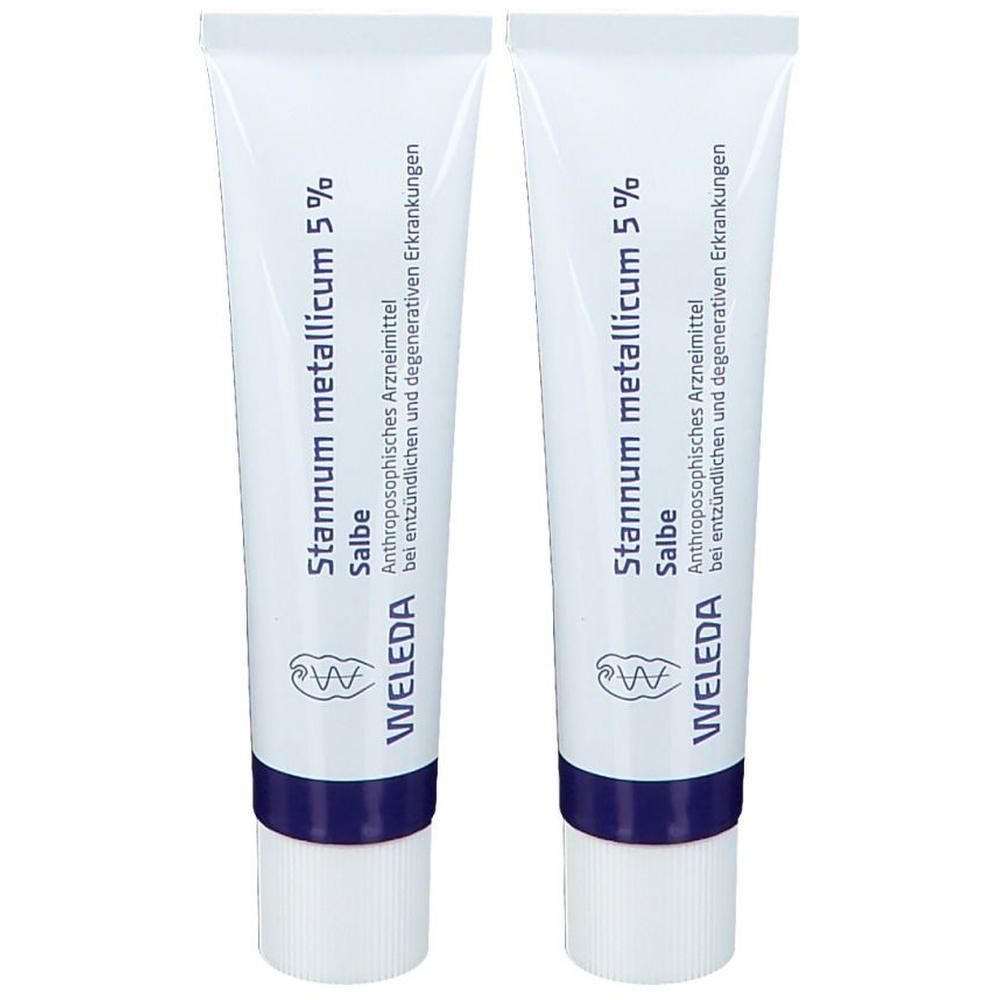 Stannum Metallicum Salbe 5% 2x 2x25 g