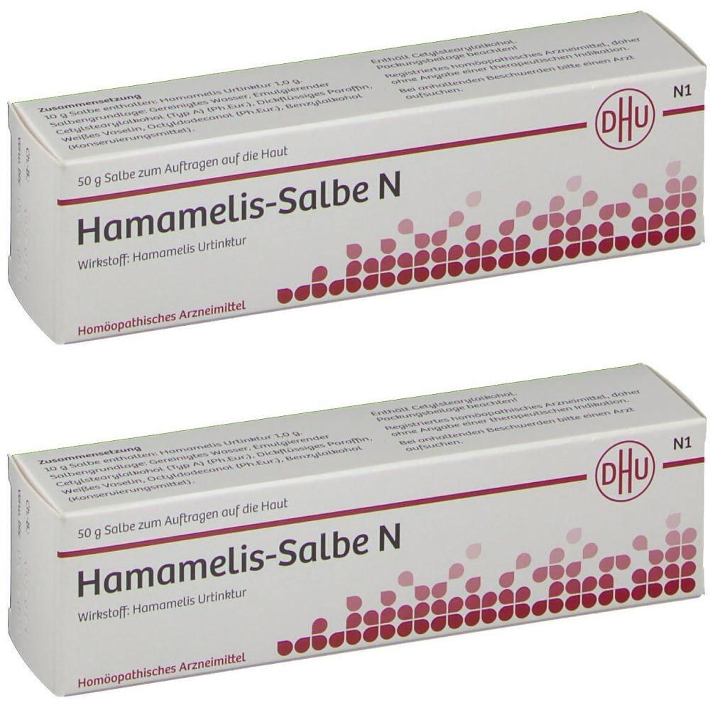 Hamamelis Salbe N 2x 2x50 g