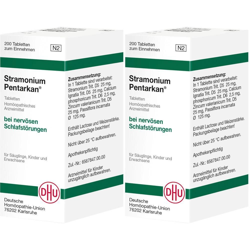 Stramonium Pentarkan Tabletten 2x 2x200 St