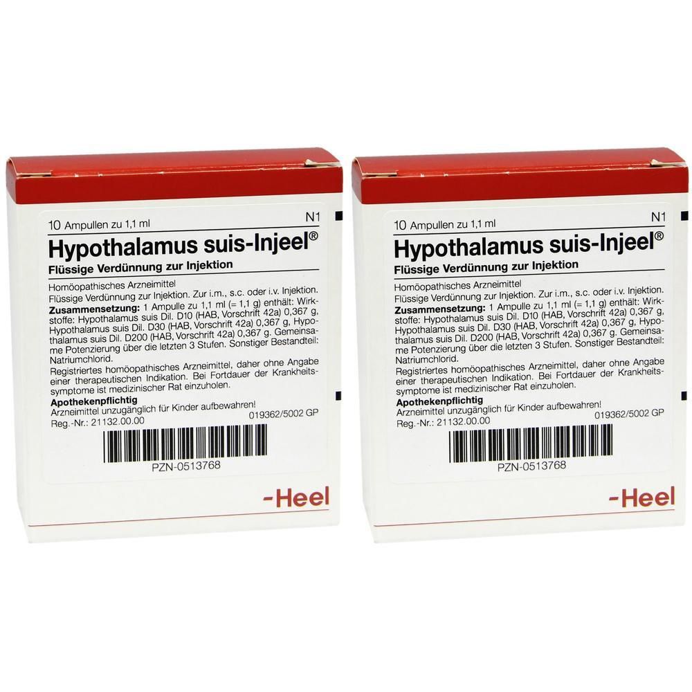 Hypothalamus suis Injeel Ampullen 2x 2x10 St