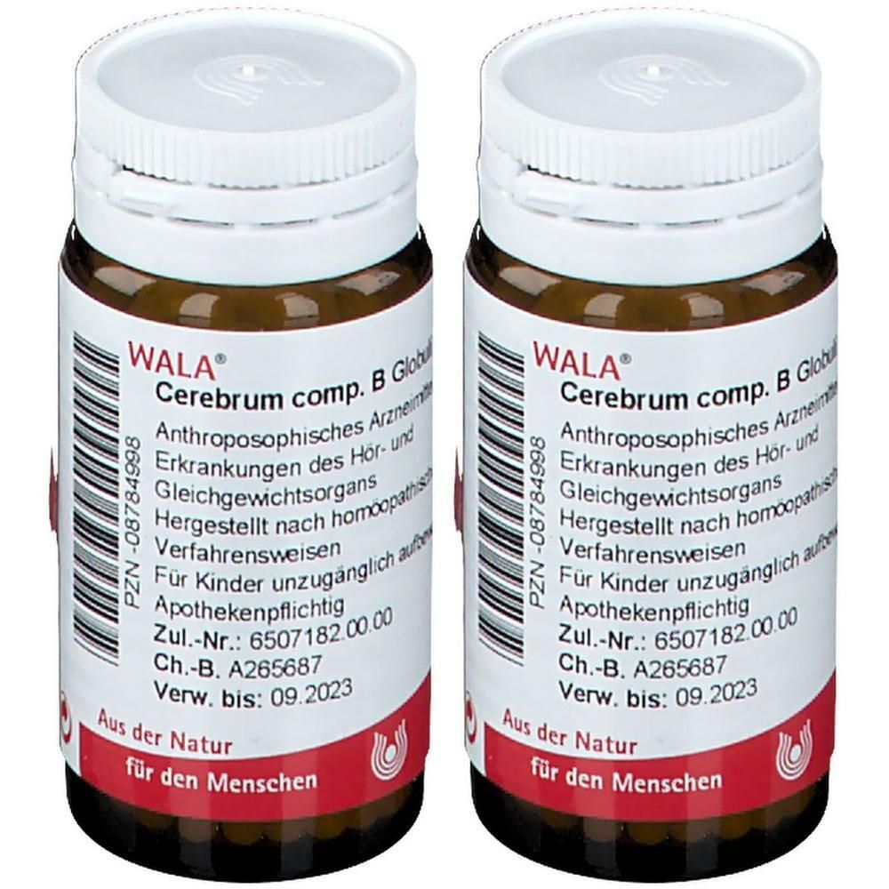 Cerebrum Comp.b Globuli 2x 2x20 g