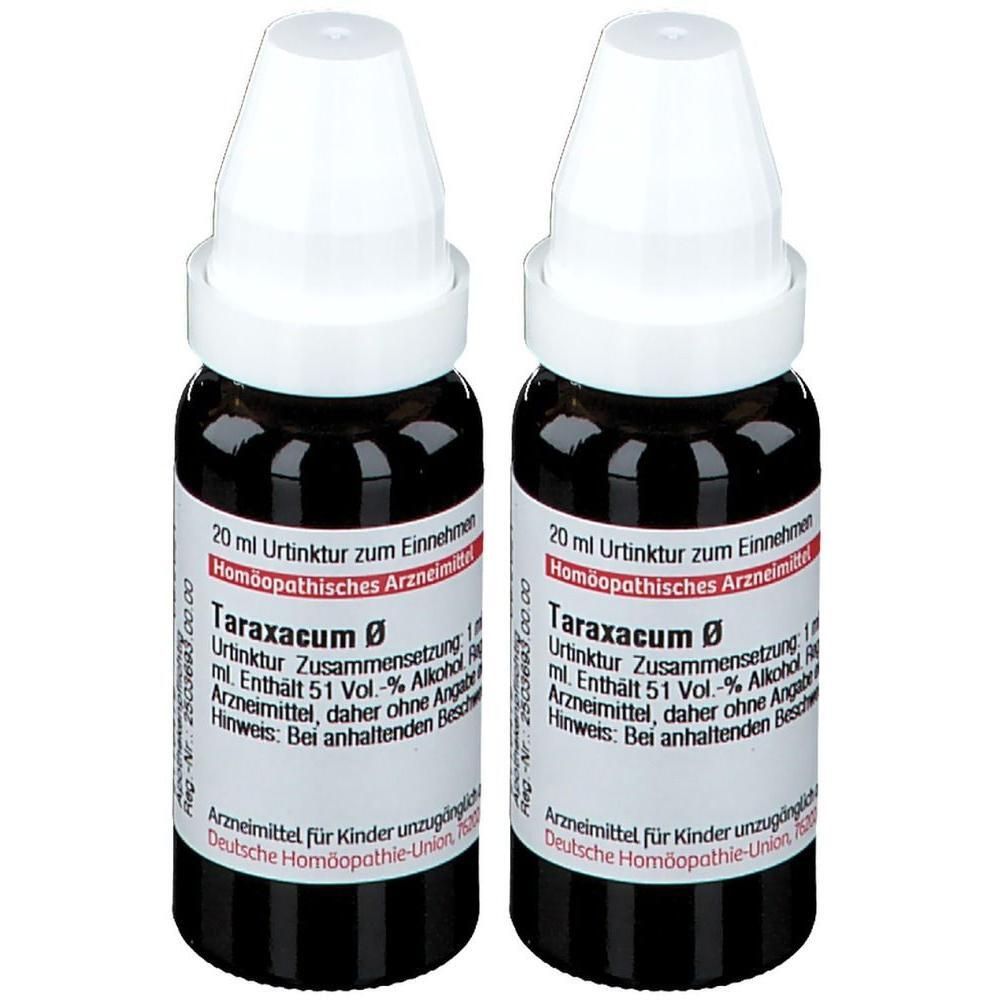 Taraxacum Urtinktur 2x 2x20 ml Dilution