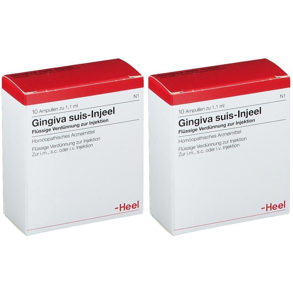 Gingiva Suis Injeel Ampullen 2x 2x10 St